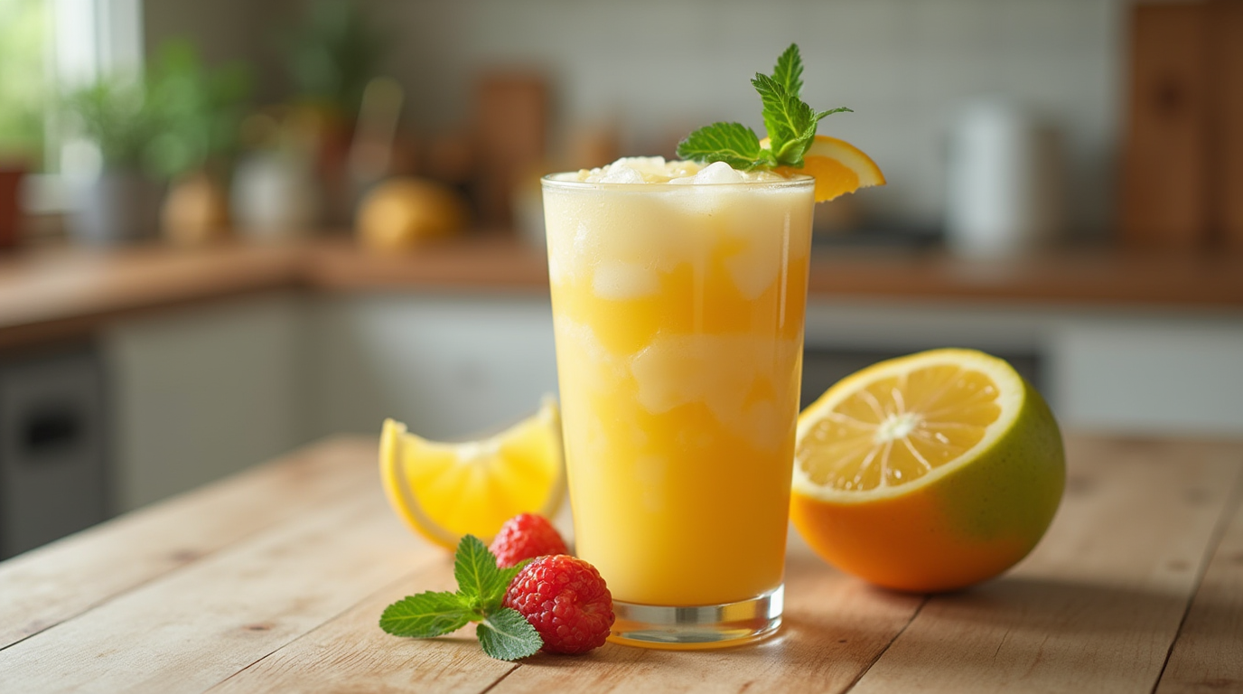 Bahama Mama tropical smoothie