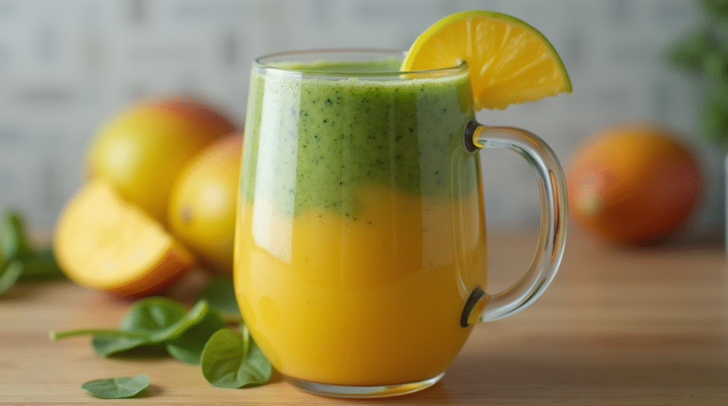 Mango Spinach Smoothie – A Refreshing, Healthy Boost for Any Day