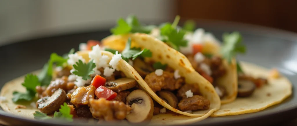 Crispy Mushroom Tacos