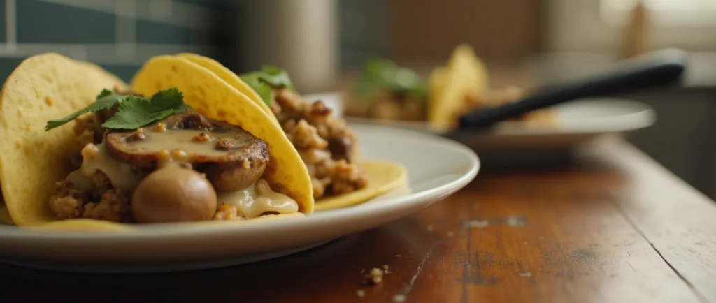 Crispy Mushroom Tacos